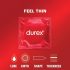 Durex Feel Thin - préservatifs sensation réelle (3 pièces)