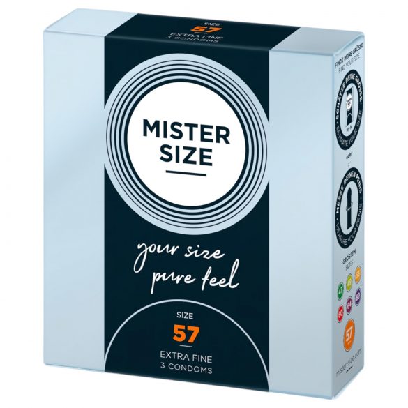 Mister Size préservatif fin - 57mm (3 pièces)