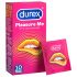 Durex Pleasure Me - préservatifs nervurés et perlés (10 pièces)