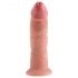 King Cock 9 - gode réaliste avec ventouse (23 cm) - naturel