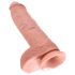 King Cock Grand Dildo 25 cm - Naturel