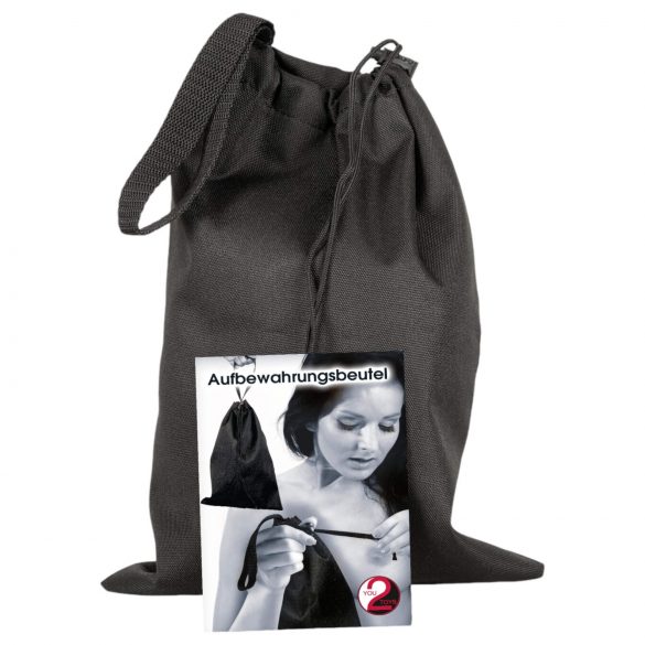 Sac de rangement discret pour jouets sexuels (noir)