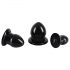 You2Toys - Kit d'extenseurs anaux - ensemble de plugs anaux - 3 pièces (noir)