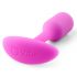 b-vibe Snug Plug 1 - plug anal à poids interne (55g) - rose