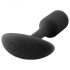 b-vibe Snug Plug 1 - plug anal avec poids interne (55g) - noir