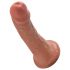 Phallus King 15 cm - marron