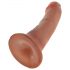 Phallus King 15 cm - marron