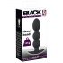 Black Velvet Heavy - Plug anal à boules de 145g (noir)