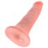 King Cock 5 gode (13 cm) - naturel