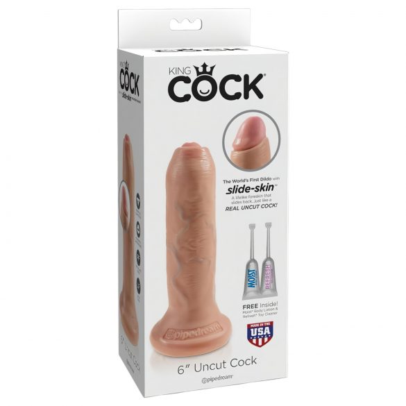 King Cock 6 - pénis réaliste (15 cm) - chair