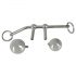 You2Toys Bondage Plugs - Boules d'expansion en métal (149g) - argent