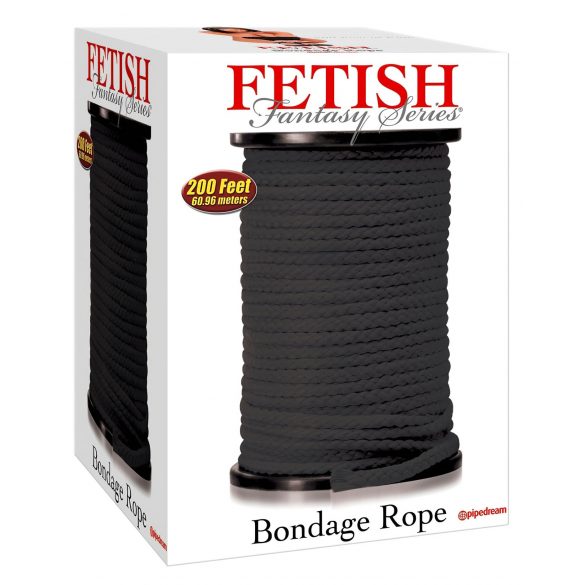 Corde de bondage Shibari - 60m (noir)