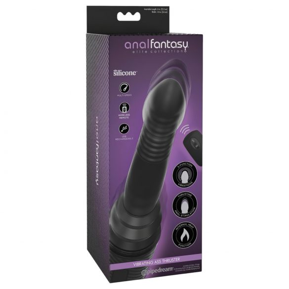 Analfantasy Pousseur Intime - Vibromasseur Anal (Noir)