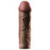 X-TENSION Mega 2 - étui pénien réaliste (20,3 cm) - noir naturel