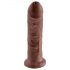 King Cock 8 gode (20 cm) - marron