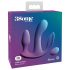 3Some total extase - stimulateur triple rechargeable avec télécommande (violet)