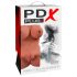 PDX Perfect DD - torse avec deux orifices de plaisir - (brun)