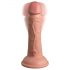 King Cock Elite 6 - vibromasseur réaliste avec ventouse (15 cm) - naturel