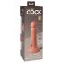 King Cock Elite 6 - vibromasseur réaliste avec ventouse 15 cm (naturel foncé)