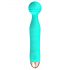 Baguette Magique Cuties Mini - vibrateur étanche et rechargeable (vert)