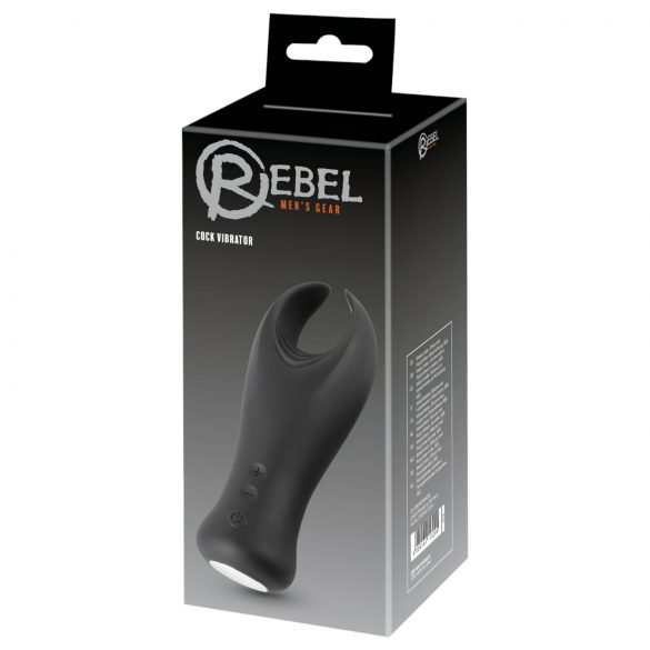 Rebel - stimulateur vibrant pour gland (noir)