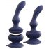 3Some Wall Banger P-Spot - Vibromasseur prostatique rechargeable avec télécommande (bleu)