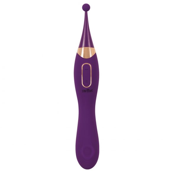 Javida - Ensemble 2 en 1 de stimulateur clitoridien et vibromasseur rechargeable (violet)