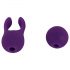 Javida - Ensemble 2 en 1 de stimulateur clitoridien et vibromasseur rechargeable (violet)