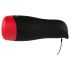 WYNE 01 - Masturbateur Noir Chauffant, Vibrant et Aspiro-rechargeable