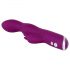 SMILE - vibromasseur flexible avec stimulateur pour point A et point G (violet)