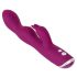 SMILE - vibromasseur flexible avec stimulateur pour point A et point G (violet)