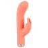 You2Toys Peachy! Mini Rabbit - Vibromasseur rechargeable (pêche)