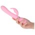 Pillow Talk Lively - vibromasseur rechargeable avec stimulateur clitoridien (rose)