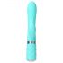 Pillow Talk Lively - vibrateur rechargeable avec stimulateur clitoridien (turquoise)