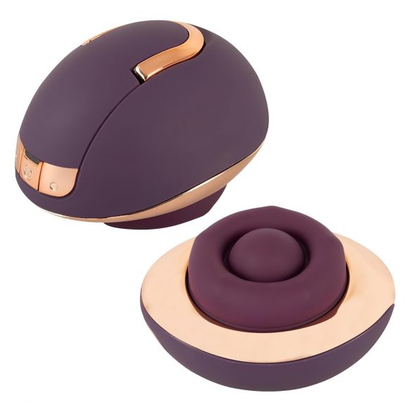 Belou - vibromasseur rotatif rechargeable pour vulve (violet)