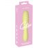 Cuties Mini 3 - vibromasseur masseur étanche et rechargeable (jaune)