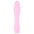 Cuties Mini 3 - vibromasseur nervuré rechargeable et étanche (rose)