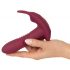 Javida RC - vibromasseur clitoridien 3 fonctions (rouge)