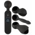 Choix des Amoureux - Vibromasseur chauffant rechargeable (noir)