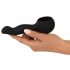 Choix des Amoureux - Vibromasseur chauffant rechargeable (noir)