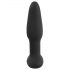 ANOS - vibromasseur anal étanche rechargeable (noir)