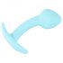 Plug Anal Mini Cuties - en silicone - bleu (2,6 cm)