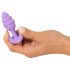 Plug Anal Mini Cuties - plug en silicone - violet (2,8 cm)