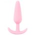 Plug Anal Mini Cuties - plug en silicone - rose (2,1 cm)