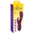 SOURIRE - vibrateur rechargeable à 3 moteurs avec stimulateur de clitoris (violet)