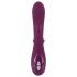 SOURIRE - vibrateur rechargeable à 3 moteurs avec stimulateur de clitoris (violet)