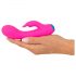 Vibromasseur You2Toys bunt. - rechargeable, étanche avec stimulateur clitoridien (rose)