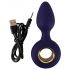 SMILE - vibromasseur anal rechargeable (violet)