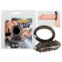 You2Toys - Anneau pénien vibrant en silicone - noir