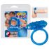 You2Toys - Anneau pénien vibrant en silicone - Bleu roi